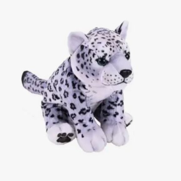 Wild Republic Mini Snow Leopard Stuffed Animal 8" - Picture 1 of 1